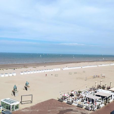 Zeezicht Vanop Het 6 De Verdiep Oostduinkerke Kültér fotó